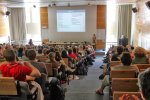 Le public à la conférence de V. Izard