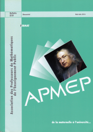 Dessin de couverture : Pierre de Fermat. Tableau du XVIIe siècle