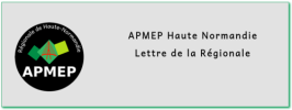 la lettre de Haute-Normandie