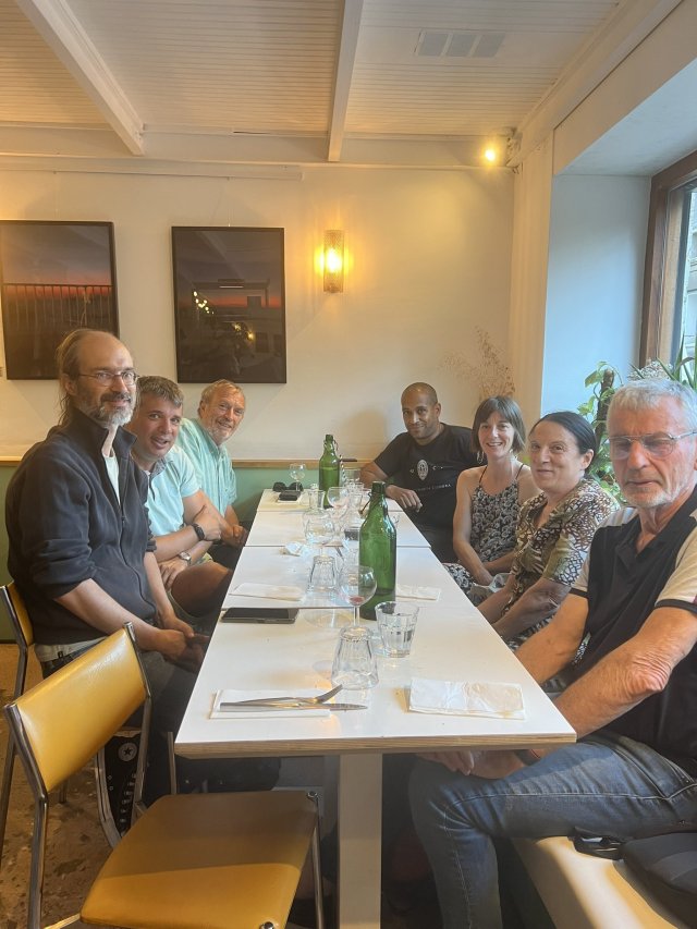Frisquet avec le mistral on mange dedans
